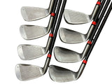 John Daly JC-2 Stainless Iron Set 3-PW JCS-2 Stiff Flex Shafts John Daly Grips