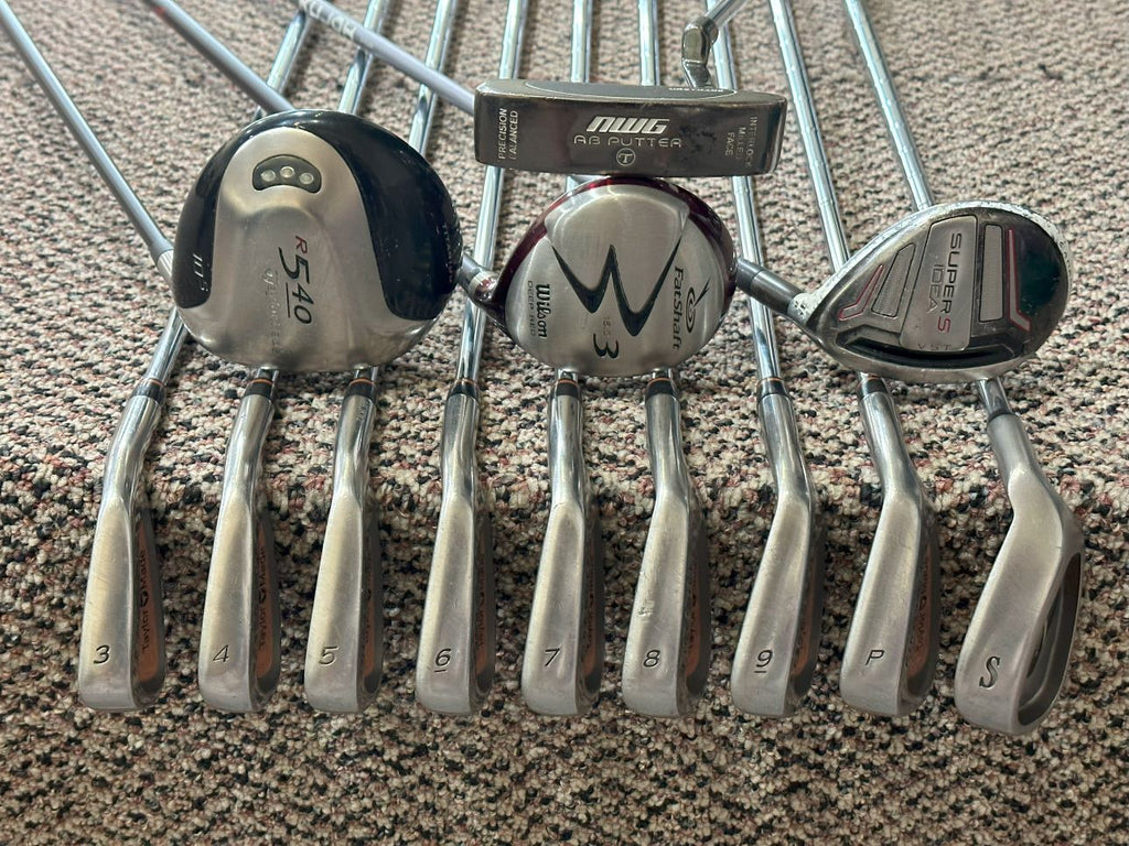 TaylorMade Adams Men's Right Hand Golf Club Set -1/2" Stiff Flex SET-102023T07