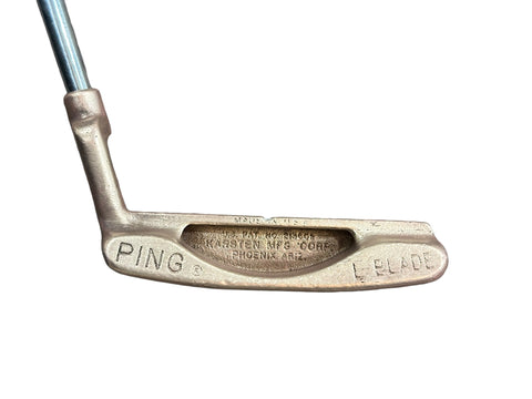 Ping L Blade 36.5" Putter Karsten Steel Shaft Golf Pride/Ping Grip