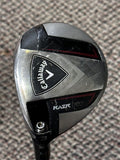 Callaway LH Razr Fit 15° 3 Wood Callaway 60g S Flex Shaft Golf Pride MCC Grip