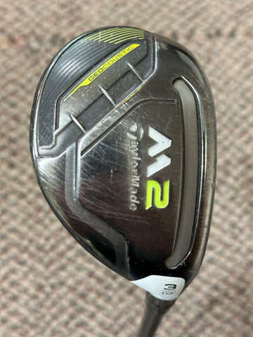 TaylorMade M2 19° 3 Hybrid M2 65g Regular Flex Shaft TaylorMade Grip