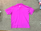 Foot Joy 2XL Men's Golf Shirt Purple Made in Vietnam