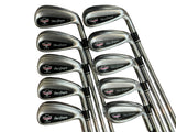 MacGregor M565 V-Foil Irons 3-SW +1" Rifle 5.5 R Flex Shafts CP2 Pro Grips