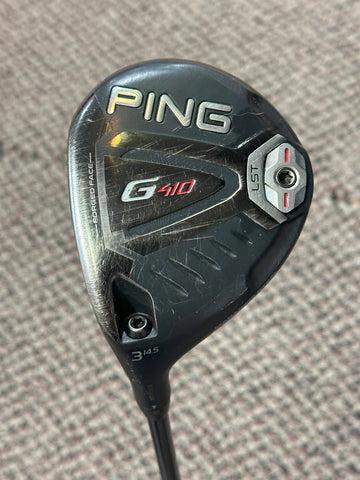 Ping LH G410 LST 14.5° 3 Wood w/HC Even Flow 6.0 S Flex Shaft GP MCC Grip