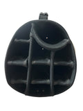Nitro Cart Bag 11-Way Divider 4 Pockets Strap Handle Rain Hood Black/ Blue