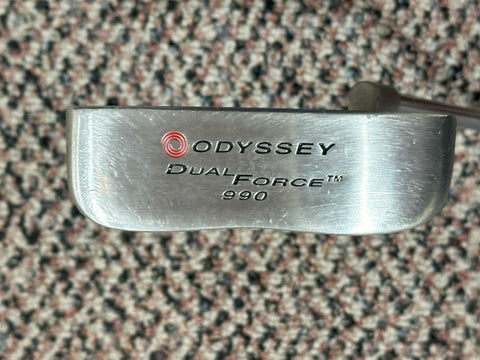 Odyssey Dual Force 990 34" Putter Odyssey Shaft Odyssey Tour Wrap Grip