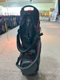 Ping Hoofer Stand Bag 5-Way Divider 7 Pockets Harness Handle Black/Grey/Red