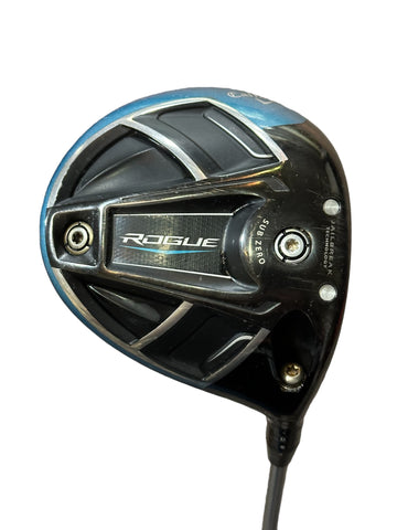 Callaway Rogue Sub Zero 9° Driver Quaranta 40g R Flex Shaft GP CP2 Pri Grip