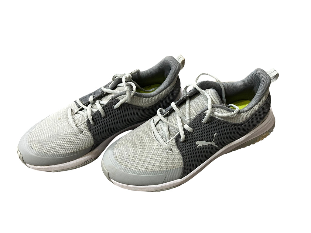 Puma Fusion Golf Shoes US Size 9 Made In Viet Nam Grey/Lt. Grey