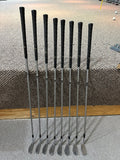 Mizuno MS-8 Iron Set 4-PW/SW Mizuno Silvex S Flex Shafts GP Tour Wrap Grips