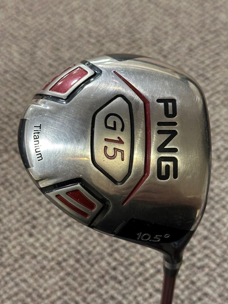Ping G15 10.5° Driver TFC149 D Regular Flex Shaft Ping Grip