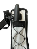 Orlimar Sunday Stand Golf Bag Sling and Carry Handle1 Pocket Black/White