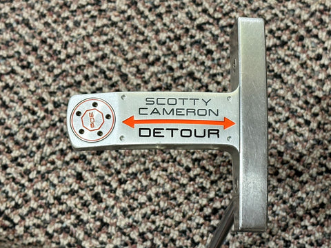 Scotty Cameron Detour 34" Putter w/HC Scotty Cameron Shaft Golf Pride Grip