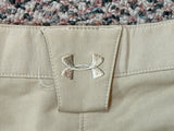 Under Armour Men's Golf Short Size 36 Khaki Made in Indonesia