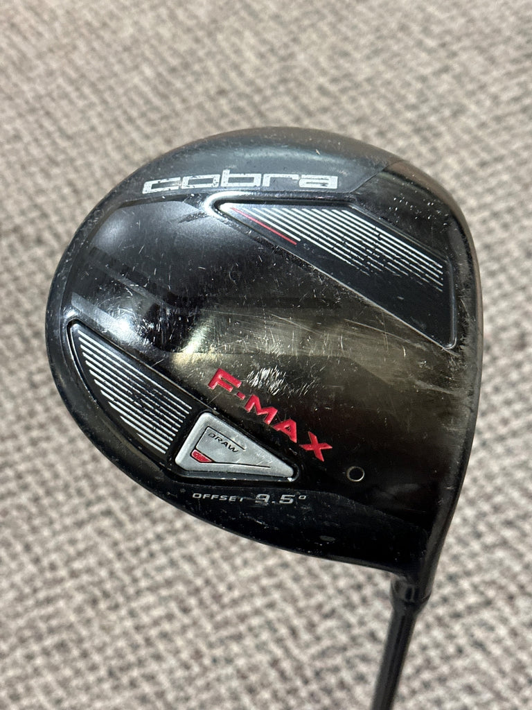Cobra F Max Offset 9.5° Driver Superlite 45g S Flex Shaft GP Tour Velvet Grip