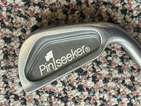 Pinseeker TPW 1 Iron Pinseeker Stiff Flex Shaft Rubberon Golf Grip