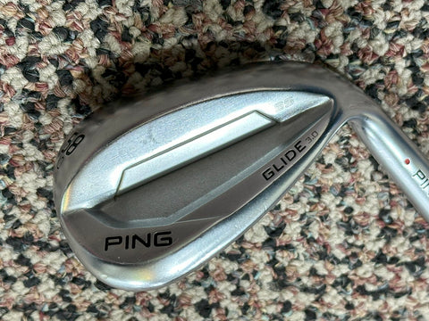 Ping Red Dot Glide SS 3.0 58•10 LW AWT 2.0 R Flex Shaft Golf Pride Arccos Grip
