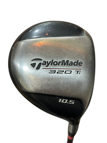 TaylorMade 320 Ti 10.5° Driver TM Lite M-70 Sr Flex Shaft Lamkin Crossline Grip