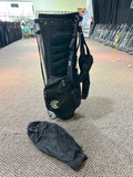 Cleveland Stand Bag 4-Way Divider 7 Pockets Harness Handle Rain Hood Black