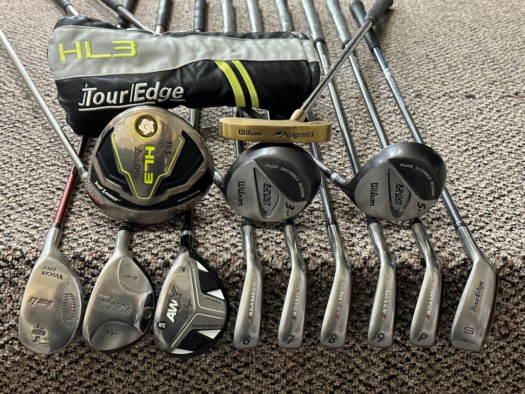 Tour Edge Wilson Adams Men's Right Hand Golf Club Set Seniors Flex SET-080923T02