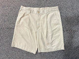 Callaway Men's Khaki Golf Shorts X Series Size 36 100% Cotton Made in Taiwan