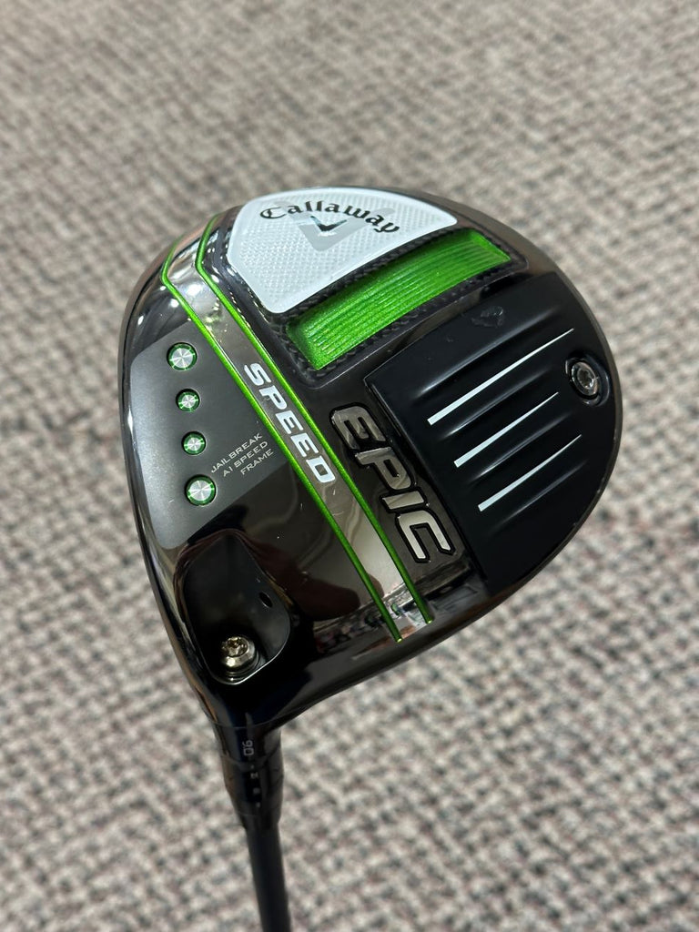 Callaway LH Epic Speed 9° Driver Hzrdus Smoke 5.5 50g R Flex Shaft Lamkin ST Grip