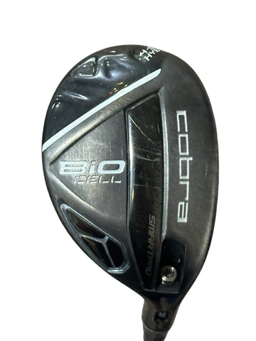 Cobra Bio Cell 22°-25° 4/5 Hybrid Amp Cell 55g R Flex Shaft GP Tour Wrap Grip