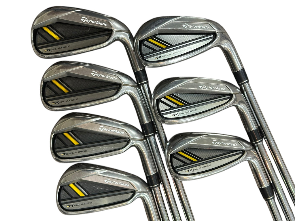 TaylorMade R Bladez Iron Set 4-PW +1/2" Rocketfuel R Flex Shafts GP MCC +4 Grips
