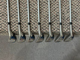 Tour Edge Hot Launch 2 Hybrid Iron Set 4-PW Mamiya R Flex Shaft Tour Edge Grips