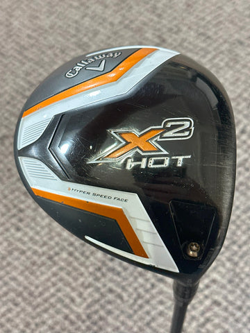 Callaway X2 Hot 10.5° Driver w/HC Aldila Tour ATX55 R Flex Shaft Callaway Grip