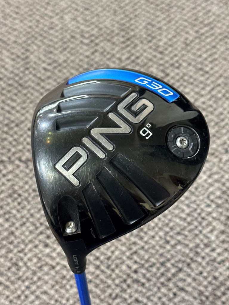 Ping LH G30 9° Driver Oban Devotion 6 05 X Flex Shaft GP Tour Velvet Grip