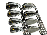 TaylorMade R Bladez Irons 5-SW +1/2" Rocketfuel R Flex Shafts Tour Velvet Grips