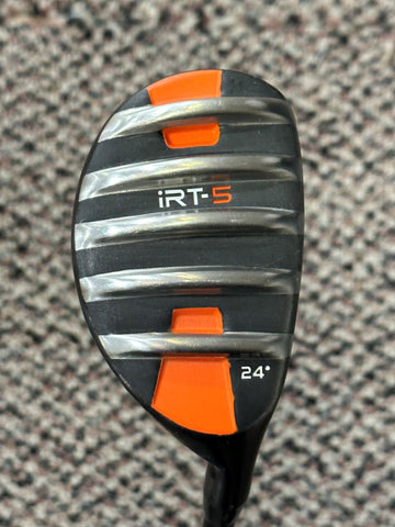 IRT-5 24° Hybrid IRT 75g Senior Flex Shaft IRT5 Grip