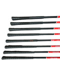John Daly JC-2 Stainless Iron Set 3-PW JCS-2 Stiff Flex Shafts John Daly Grips