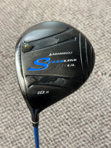 Adams LH Speedline 10.5° Driver Matrix HD 4.1 R Flex Shaft Lamkin Crossline Grip