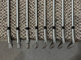 Titleist 620/CB-MB Irons 3-PW +1/2" KBS C-Taper X Flex Shafts Crossline Grips