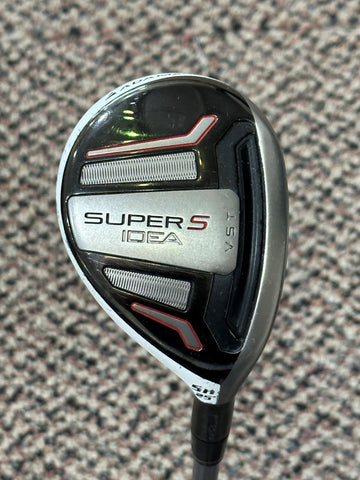 Adams Idea Super S VST 25° 5 Hybrid Matrix Kujoh Seniors Flex Shaft Adams Grip