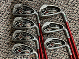 Ping G15 Green Dot Iron Set 5-U +1" TFC149 R Flex Shafts Golf Pride VDR Grips
