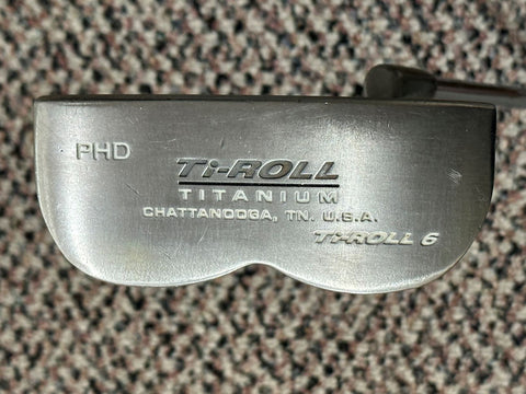 Palmer PHD Ti-Roll 6 36" Putter Palmer Steel Shaft Lamkin Palmer Etched Grip
