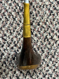 Kenneth Smith Roll In 58925 Persimmon Putter Steel Shaft Persimmon Wooden Grip