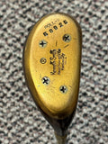 Kenneth Smith Roll In 58925 Persimmon Putter Steel Shaft Persimmon Wooden Grip