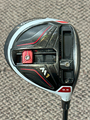 TaylorMade M1 9.5° Driver Fujikura Pro 60g R Flex Shaft Golf Pride MCC +4 Grip