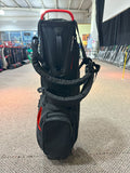 TaylorMade Flex Tech Stand Bag 14-Way 8 Pockets Harness Handle Black-Red