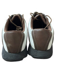 Etonic Dri-Tech Golf Shoes US-8.5 Medium Brown/White Leather