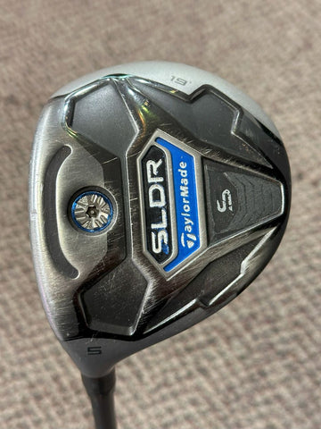TaylorMade LH SLDR S 19° 5 Wood Speeder 65 Regular Flex Shaft TaylorMade Grip