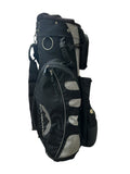 Sun Mountain C-130 Cart Bag 14-Way Divider 9 Pockets Strap Handles Black/Grey