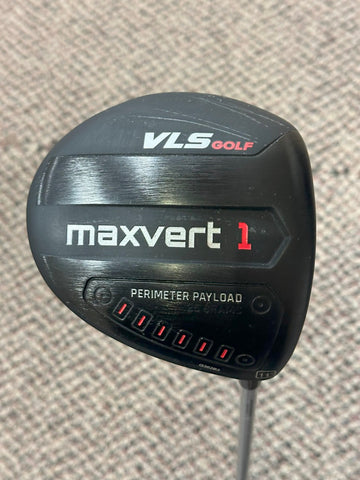 VLS Golf Maxvert 1 11° Driver w/HC VLS 50g Senior Flex Shaft VLS Golf Grip