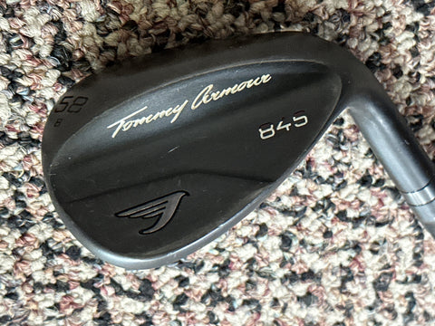 Tommy Armour 845 MM21 58•8 LW Multi Step Lite Wedge Flex Shaft Lamkin Grip