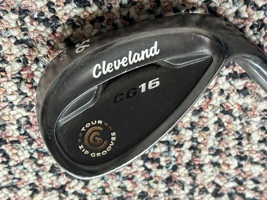 Cleveland CG16 Tour Zip Grooves 56•10 SW Wedge Flex Shaft Cleveland Grip