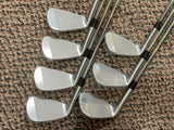 Mizuno Pro 221 Iron Set 4-PW KBS Tour 120 Stiff Flex Shafts Lamkin ST Grips
